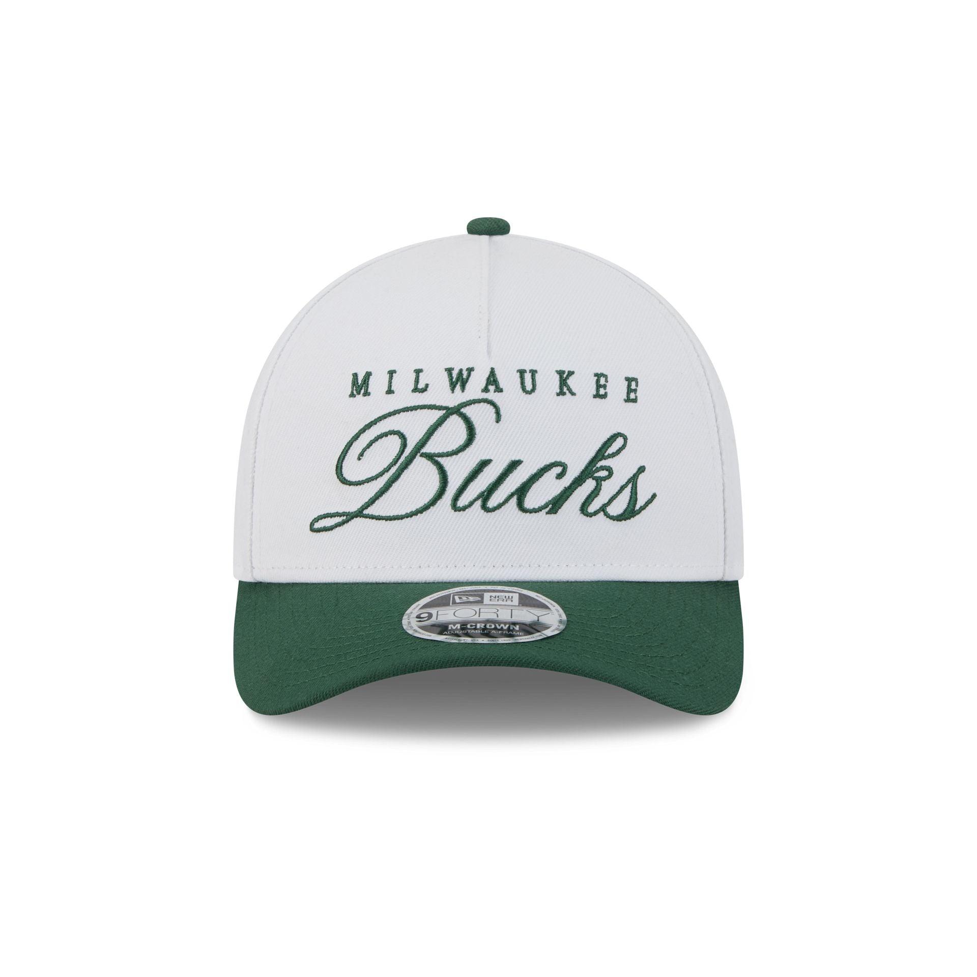 Milwaukee Bucks 2025 Draft 9FORTY M-Crown A-Frame Snapback Hat Male Product Image
