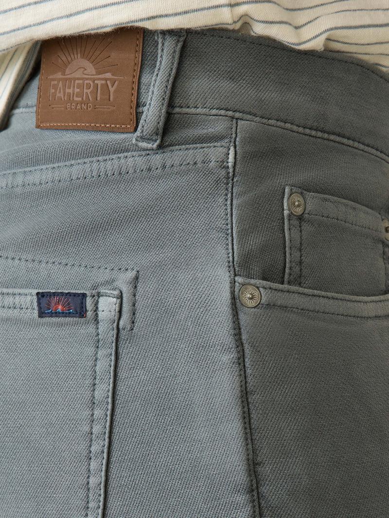 Stretch Terry 5-Pocket Pant - Slate Product Image