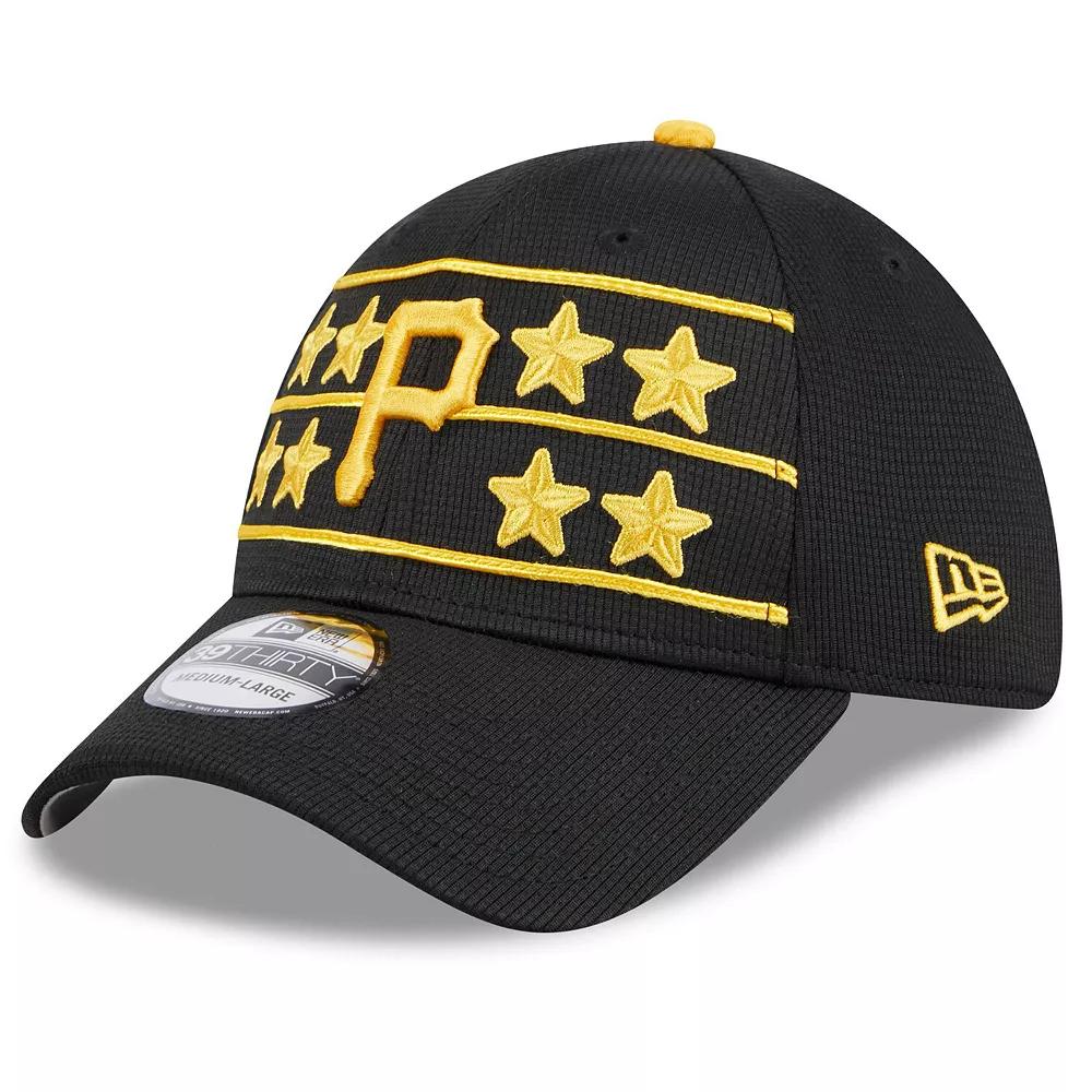 Men's New Era Black Pittsburgh Pirates 2024 Batting Practice 39THIRTY Flex Hat,  Product Image