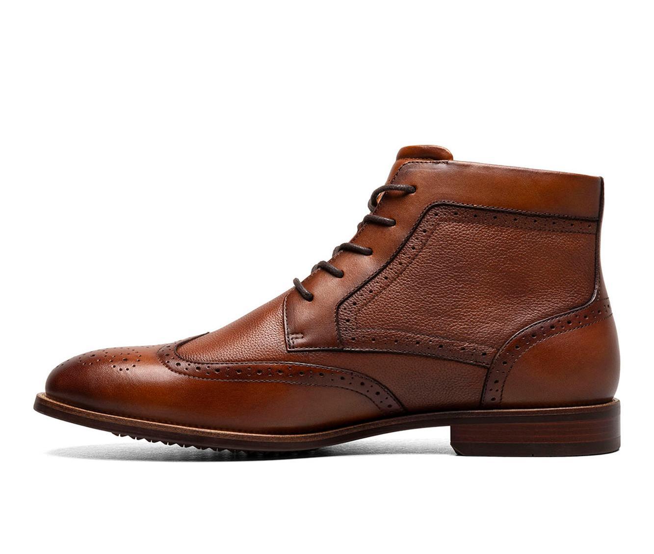 Men's Florsheim Rucci Wingtip Lace Up Dress Boots Product Image