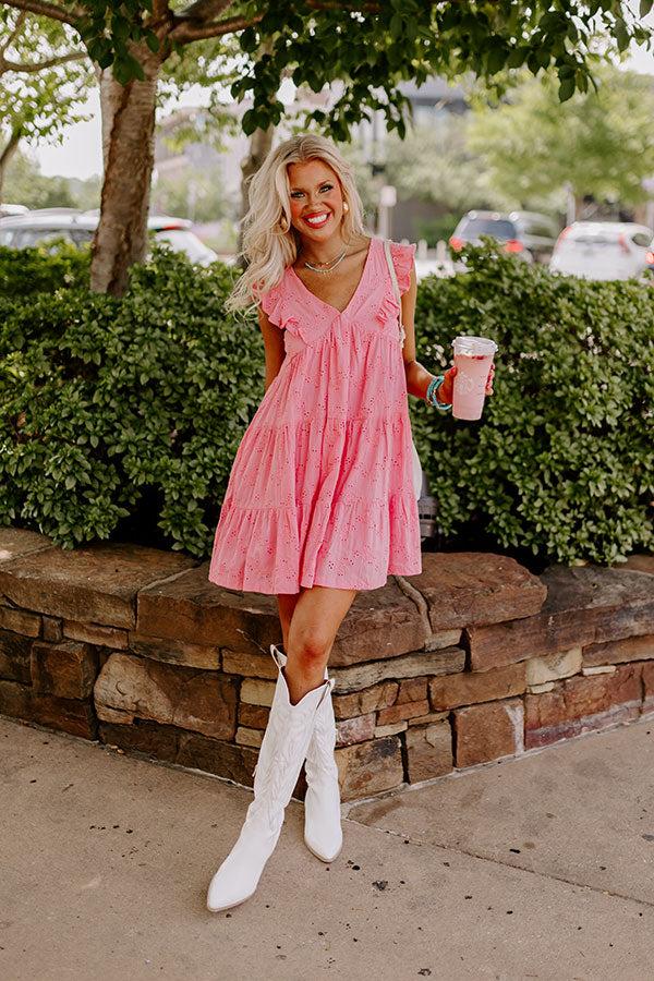 Write It Down Eyelet Dress Product Image