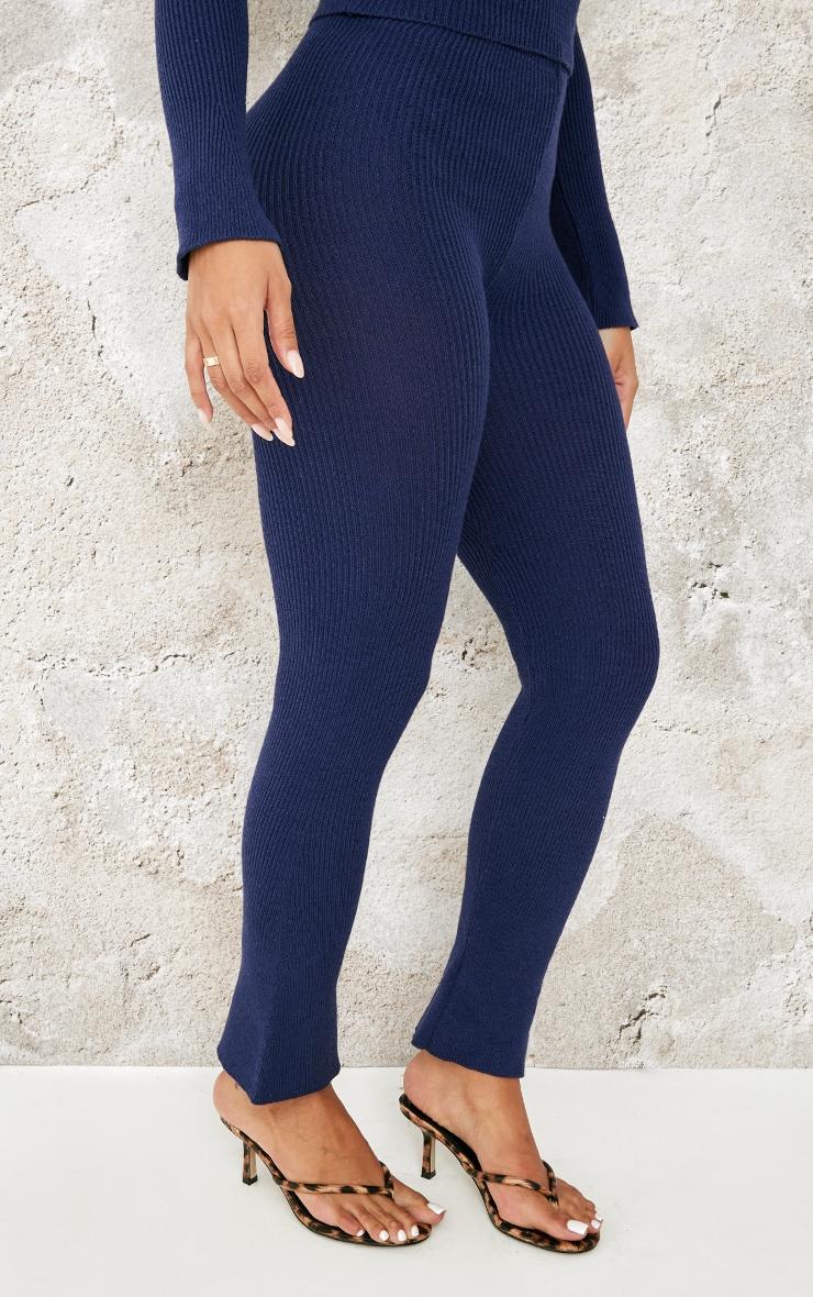 Shape Navy Knitted Leggings Product Image