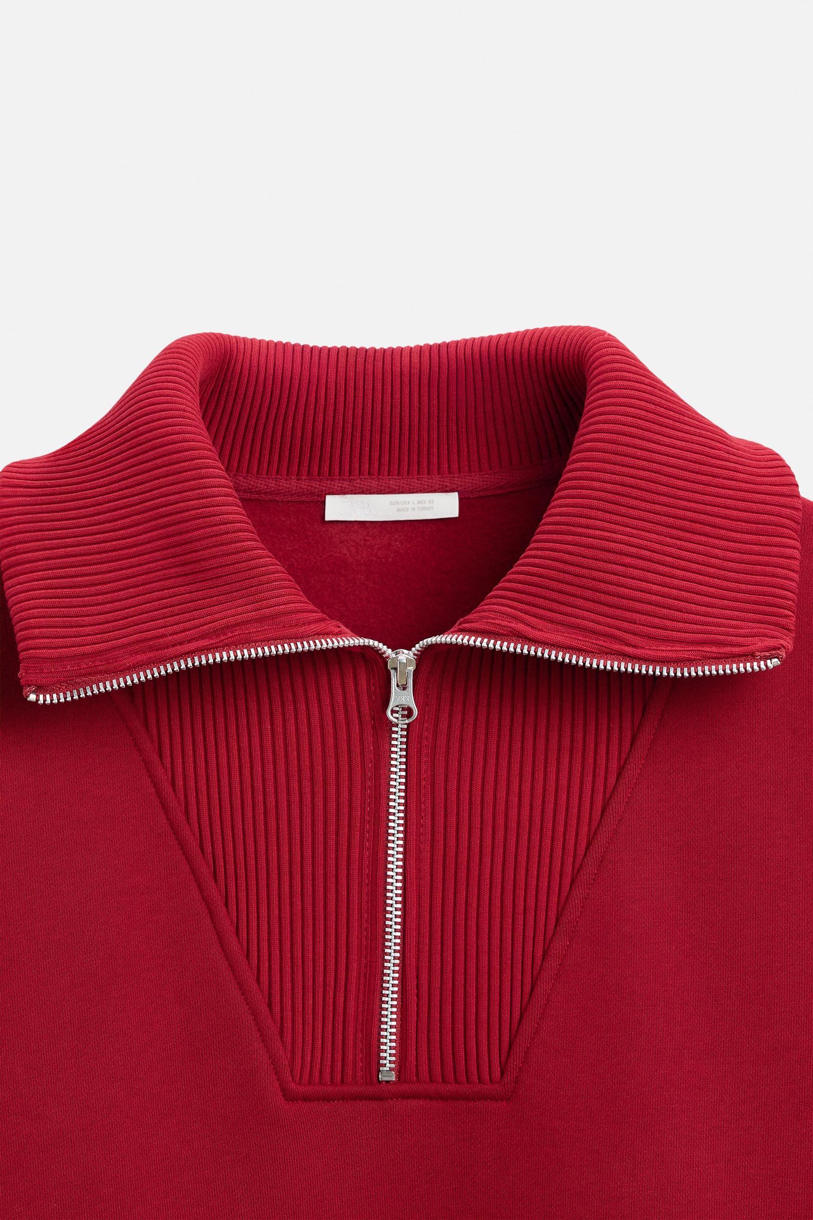 QUARTER-ZIP SWEATSHIRT Product Image