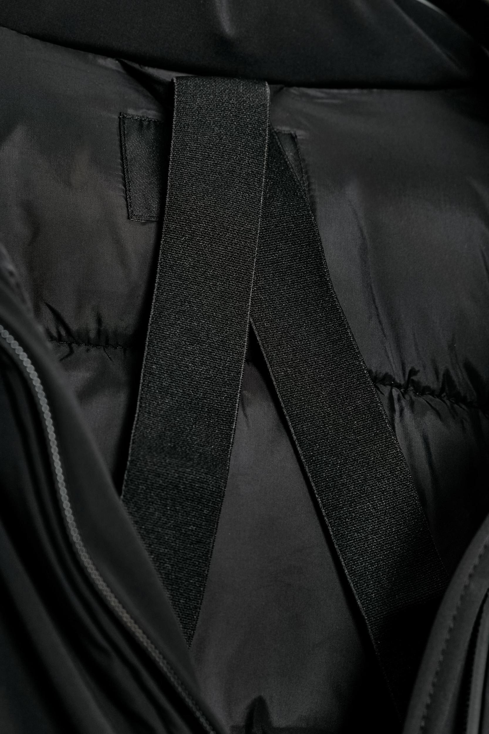 WATER REPELLENT WINDPROOF PUFFER JACKET WITH HOODIE Product Image