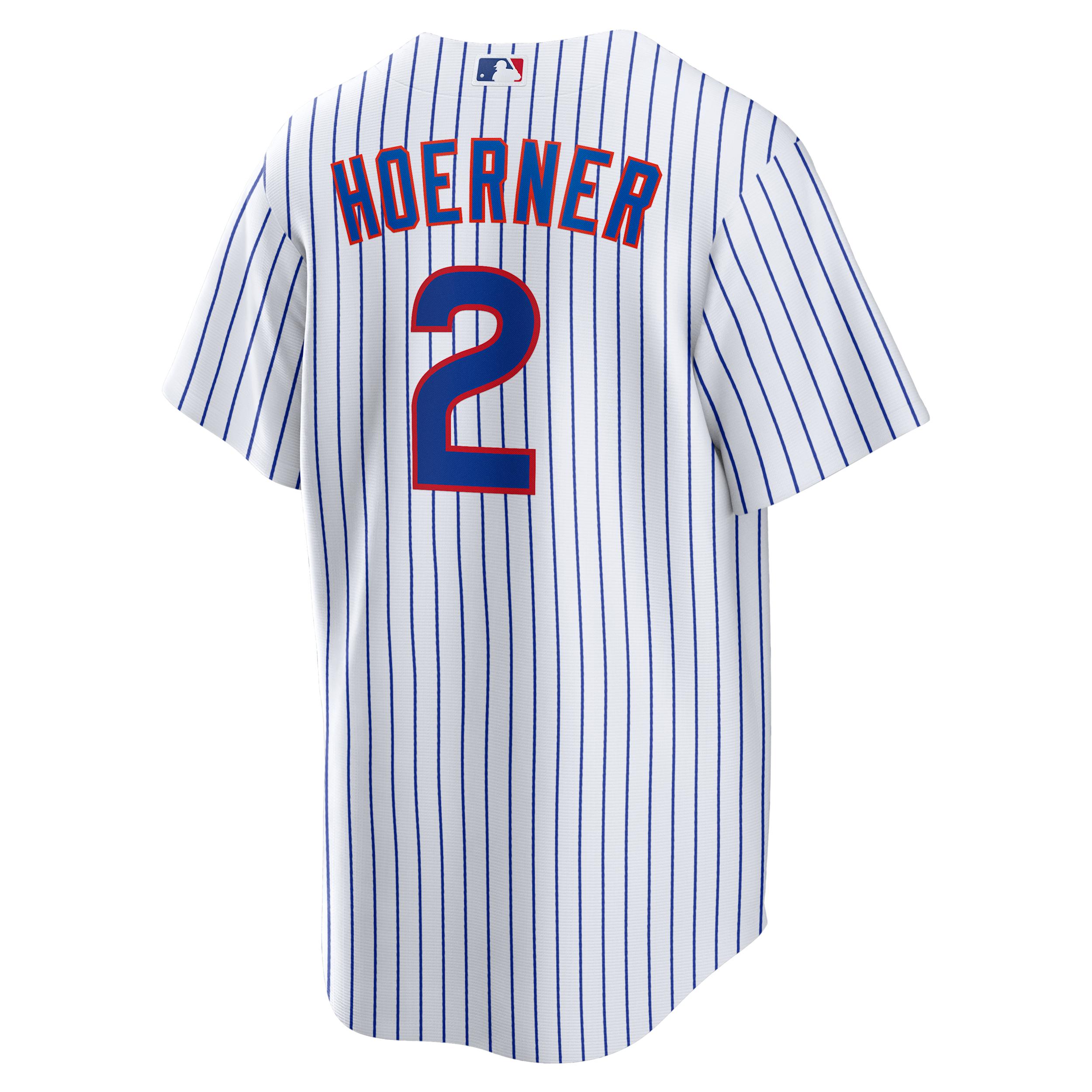 Nico Hoerner Chicago Cubs Nike Men's MLB Replica Jersey Product Image