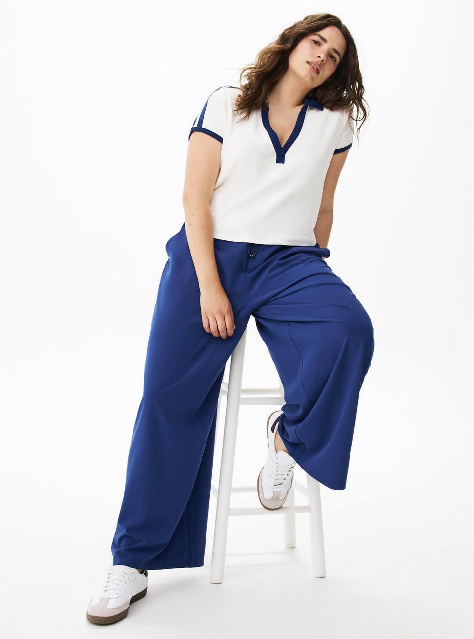 Heritage Rib Polo Active Tee Product Image