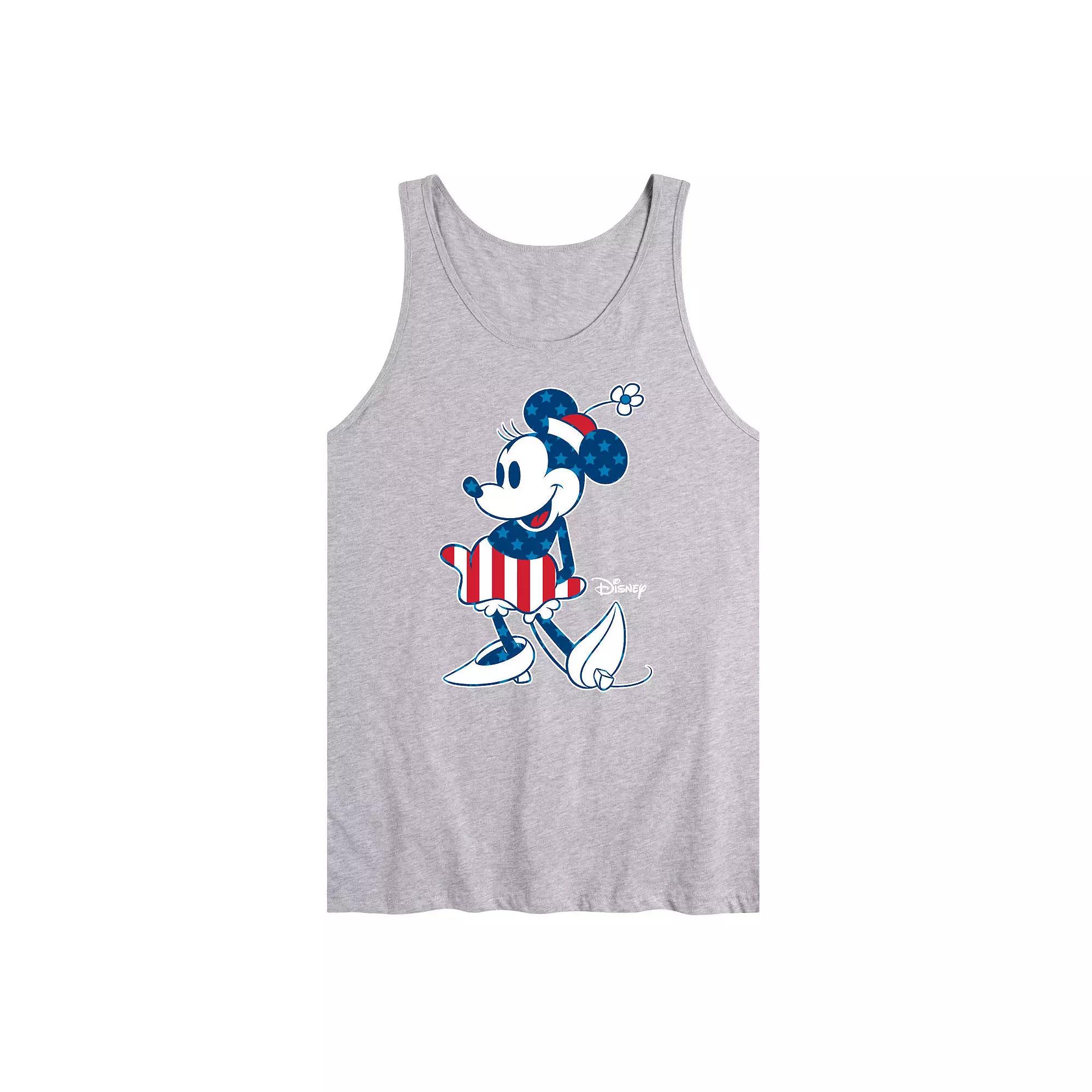 Disney's Minnie Mouse Men's Flag Tank Top,  Product Image