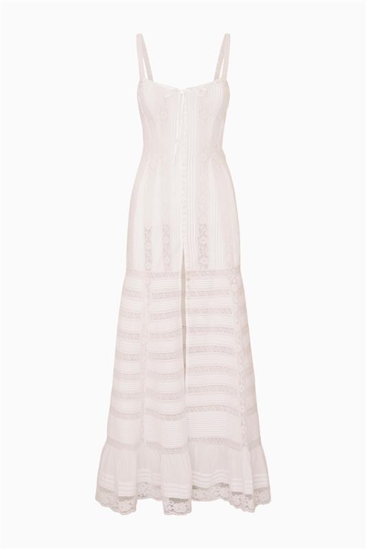 Calyx Cotton Victorian Maxi Dress Product Image