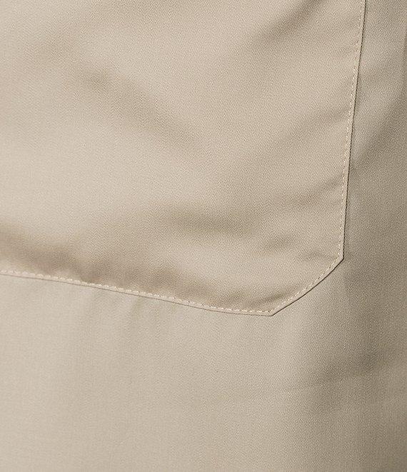 Murano Slim Fit Stripe Pattern Long Sleeve Woven Shirt Product Image