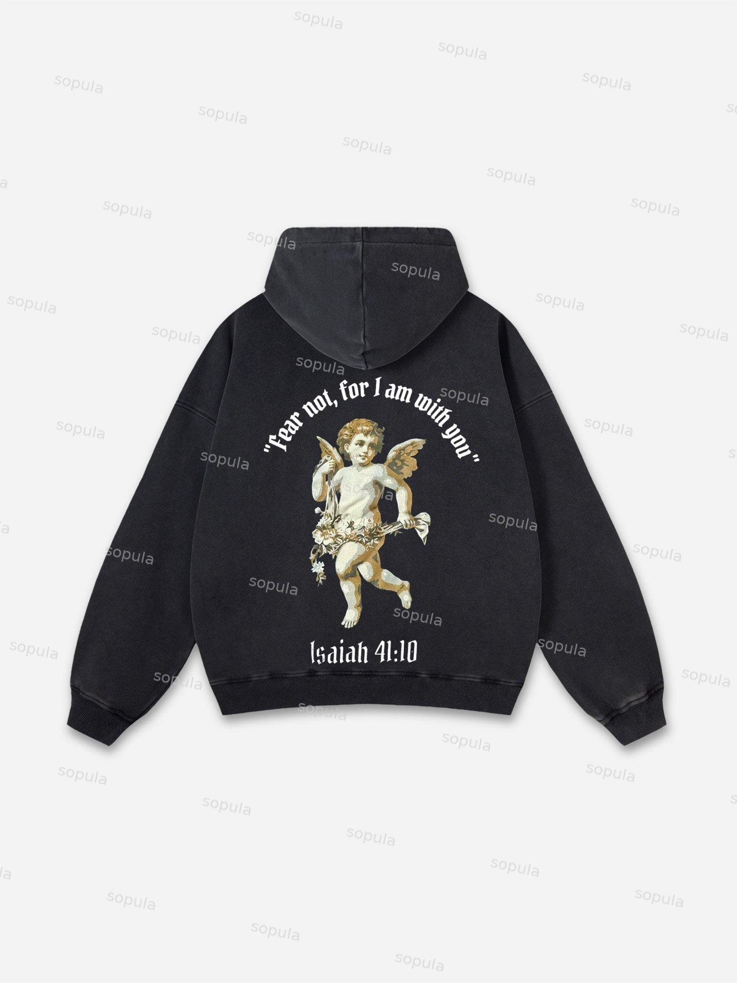 Vintage Child of God Graphic Washed Hoodie Product Image