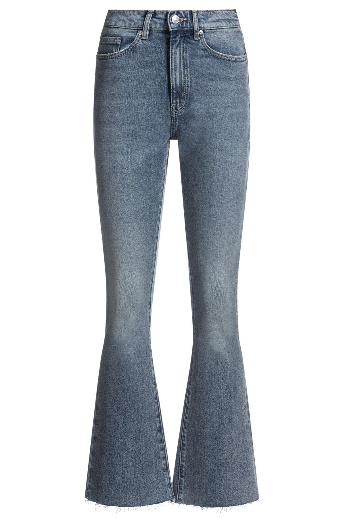 HUGO - Skinny-fit jeans in quartz-blue super-stretch denim - Blue Product Image