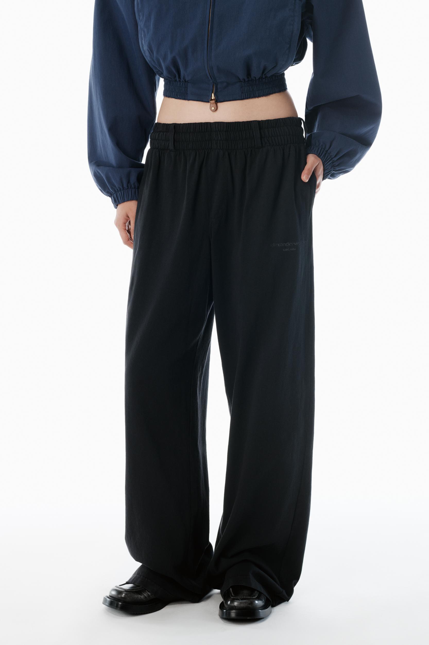 Black Cotton-jersey Sweatpants Product Image
