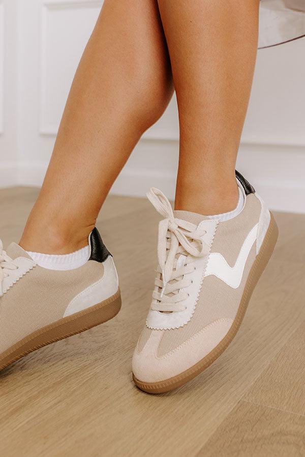 The Remi Sneaker in Oatmeal Product Image