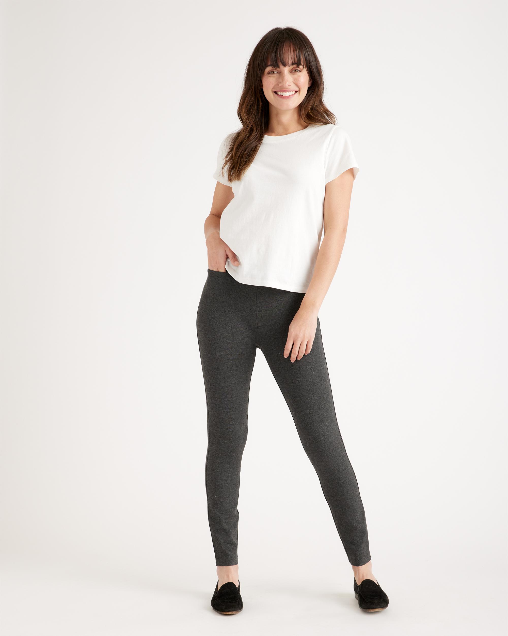 Quince | Women's Ultra-Stretch Ponte Skinny Pants Regular Size XS, Rayon Product Image