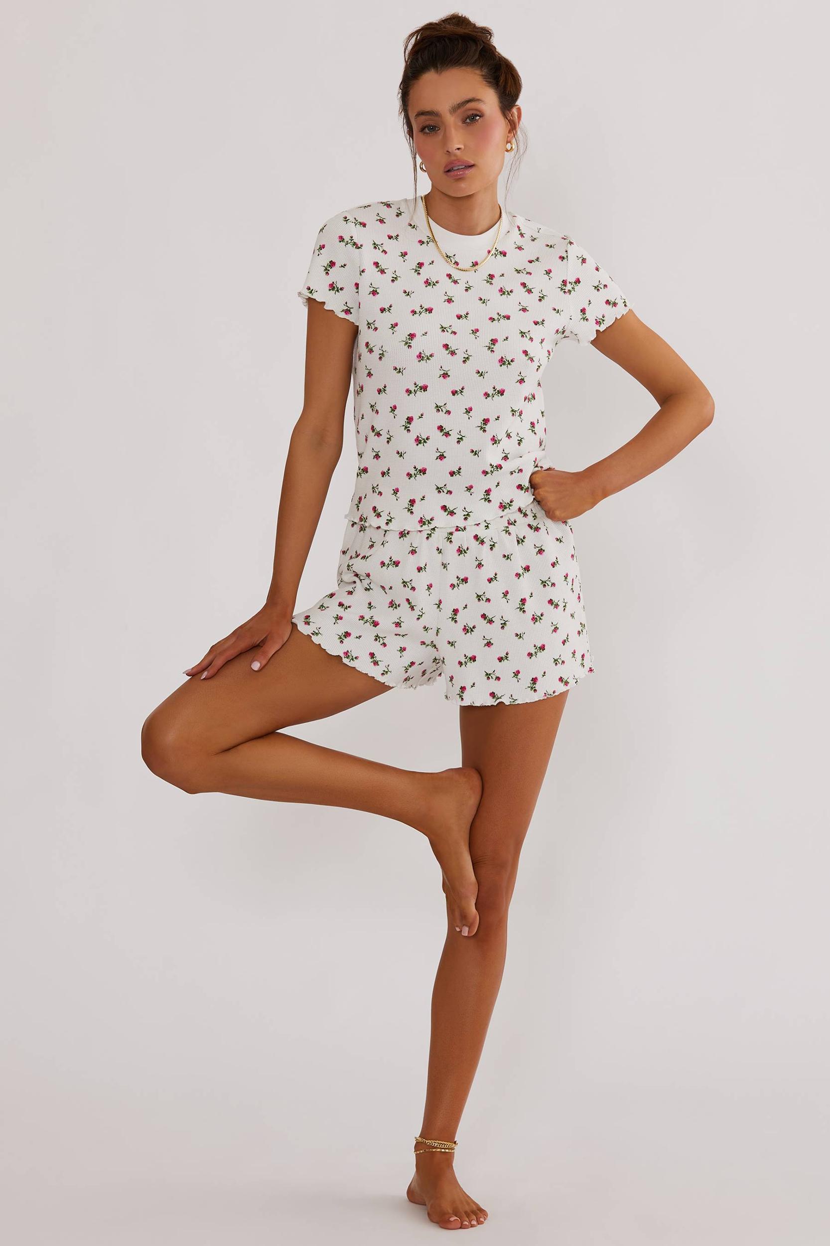 Bay Sleep Set Peony Blossom Waffle Product Image