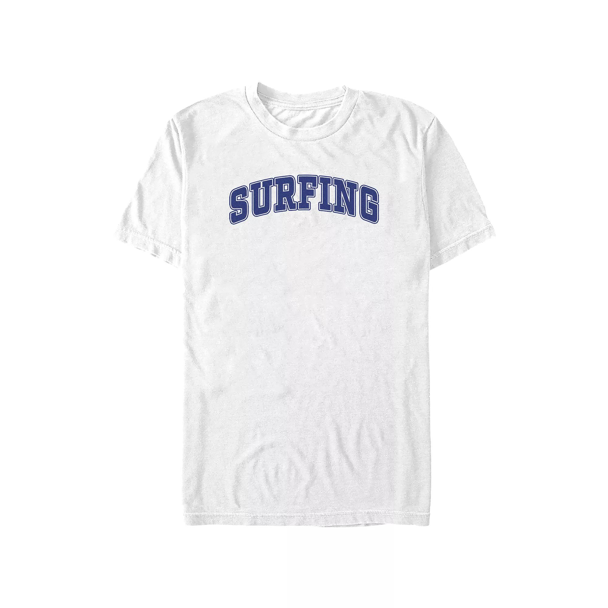 Big & Tall Surfing Graphic Tee, Men's,  Product Image