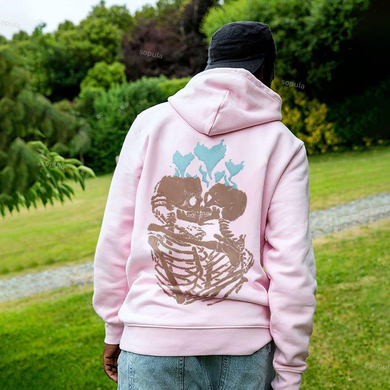 Til Death Do Us Part Graphic Puff Print Hoodie Product Image