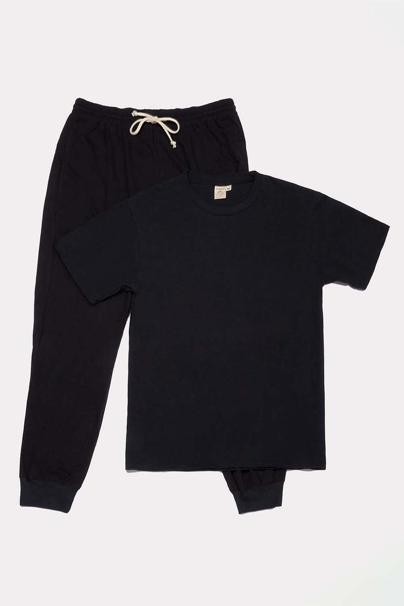 Men's Organic Black Pack: Jogger Pants + Men's Crew Product Image
