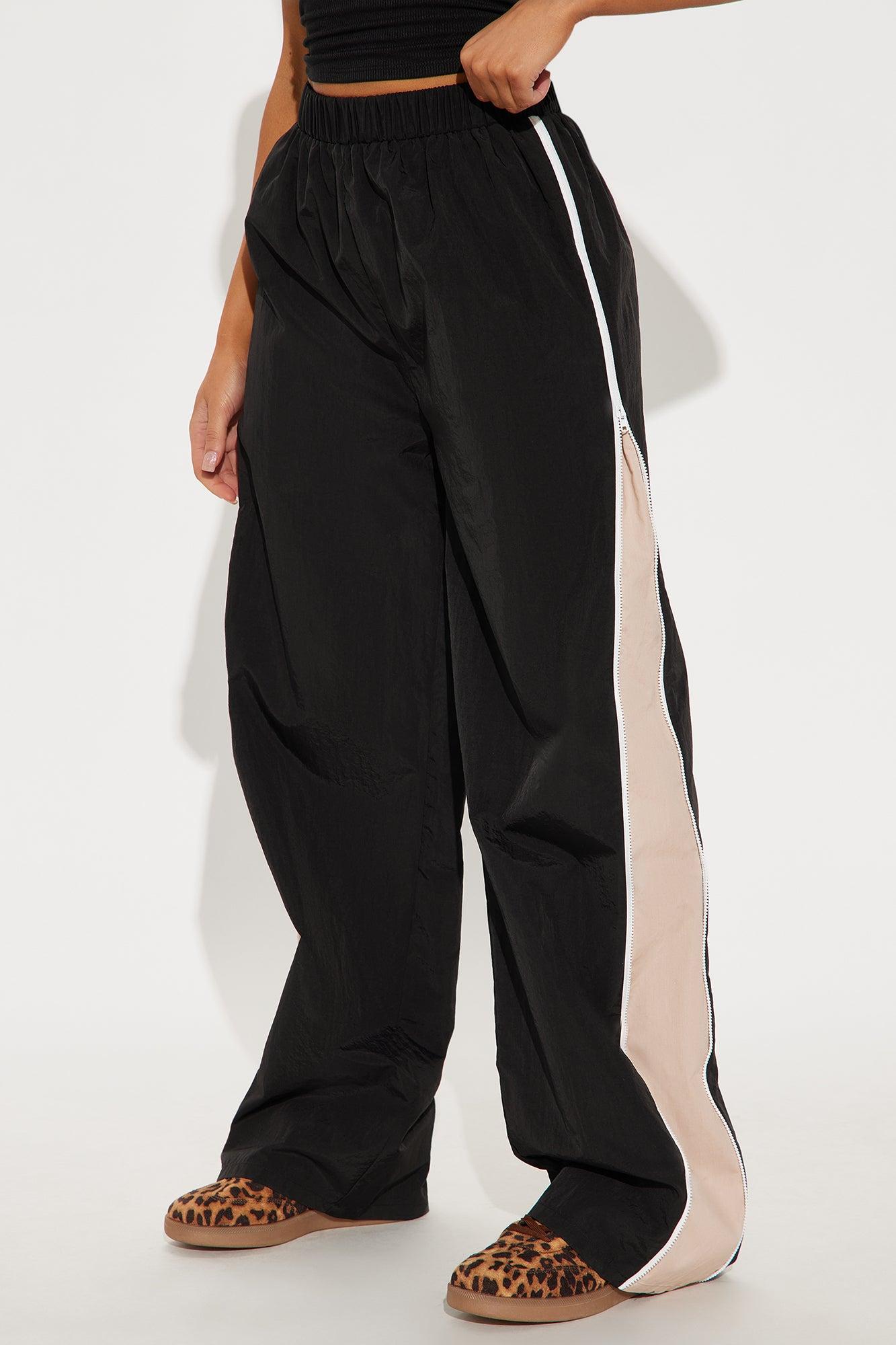 New Beginnings Windbreaker Track Pant - Black/combo Product Image