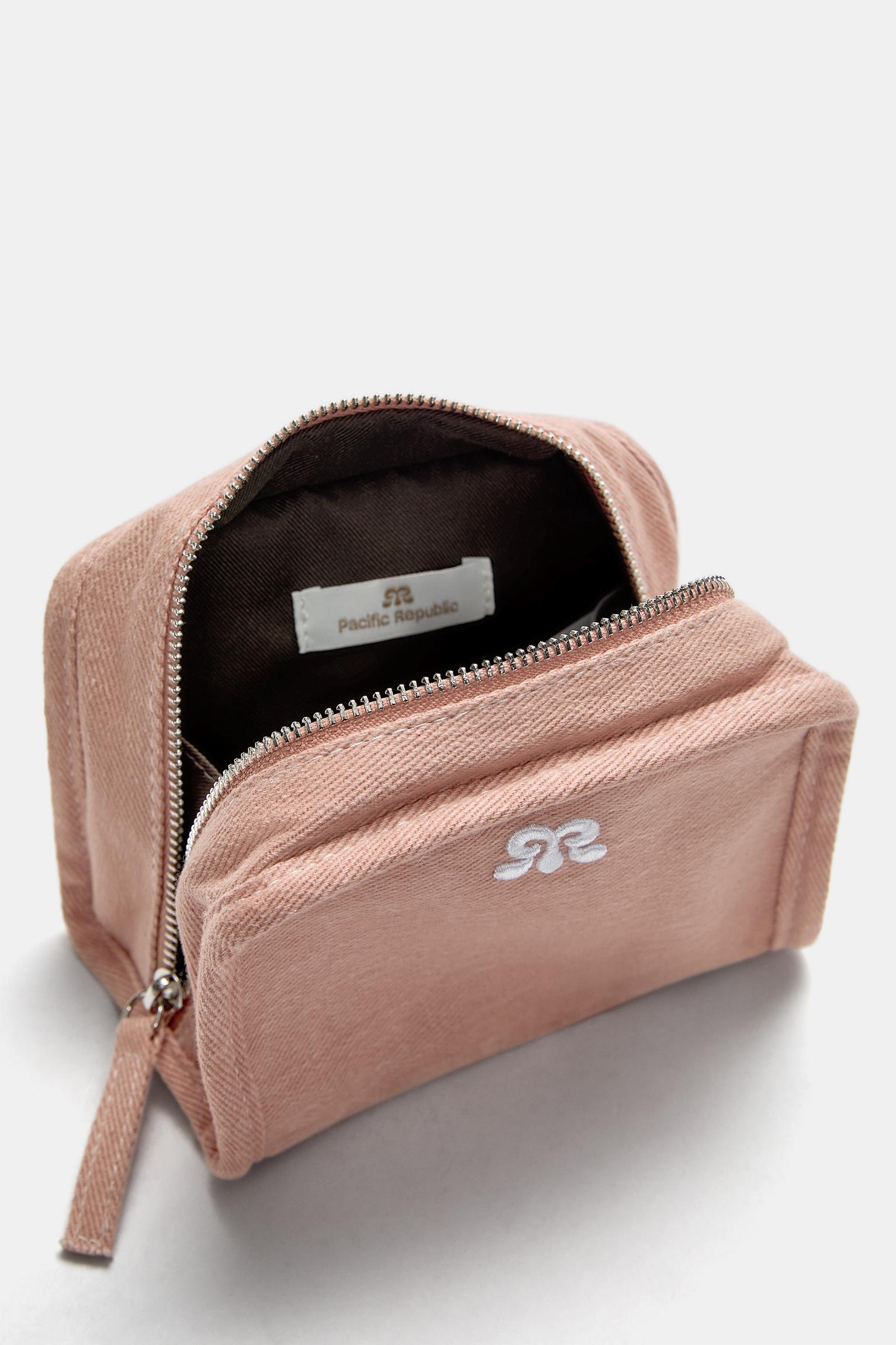 Mini canvas make-up bag Product Image