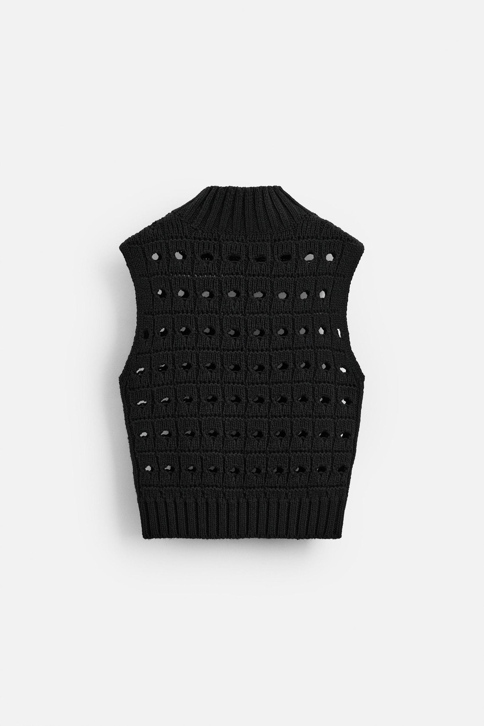 TEXTURED KNIT VEST LIMITED EDITION Product Image