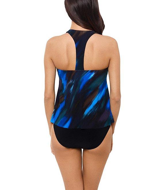 Magicsuit Solid Jersey Brief Shirred Swim Bottom Product Image