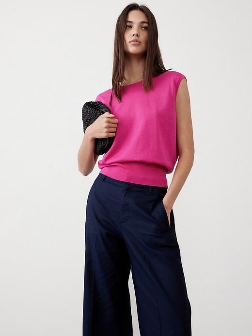 Merino Wool Sweater Shell Product Image