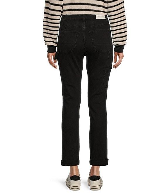 Ceros Jeans High Rise Carpenter Straight Leg Jeans Product Image