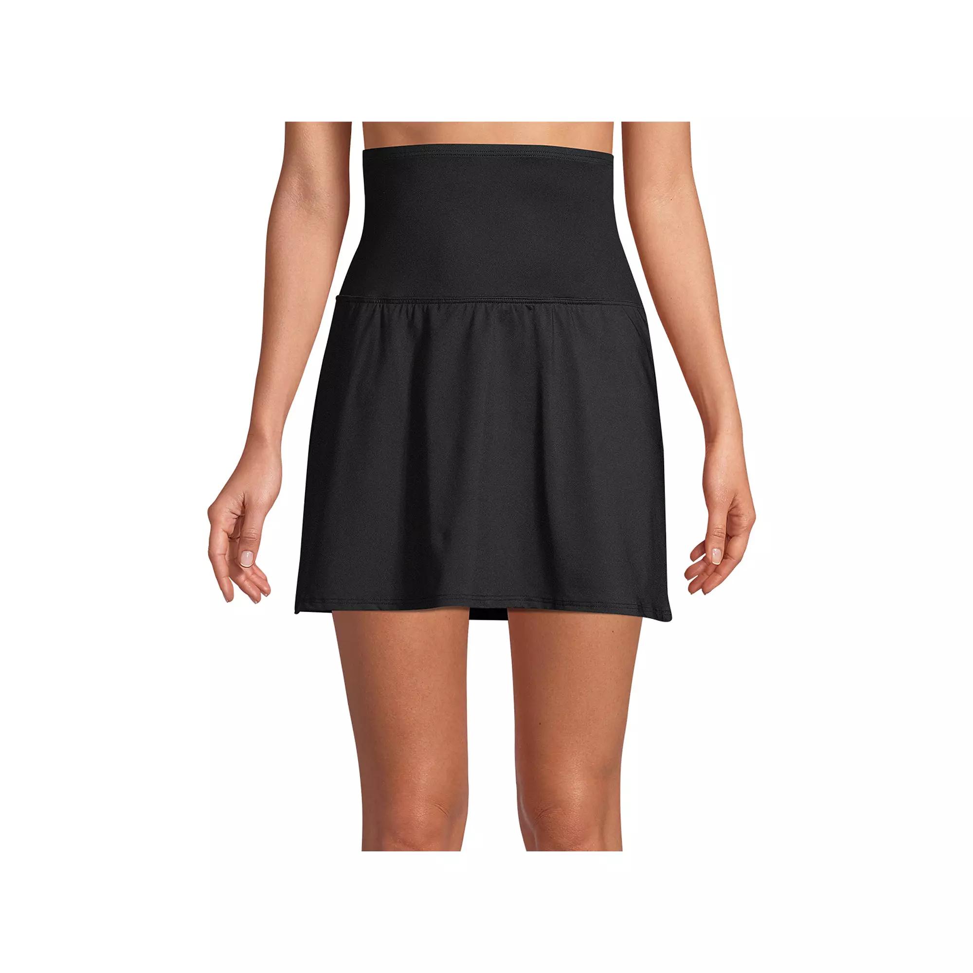 Women's Lands' End Tummy Control Ultra High-Waist Swim Skirt,  Product Image