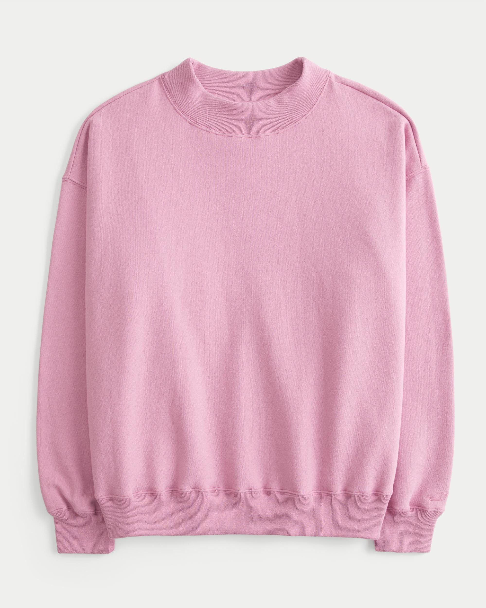 Oversized Mock-Neck Sweatshirt Product Image