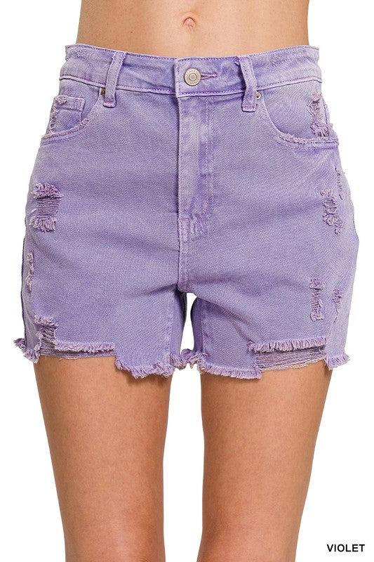MAKE OR BREAK DENIM SHORTS *FS Product Image