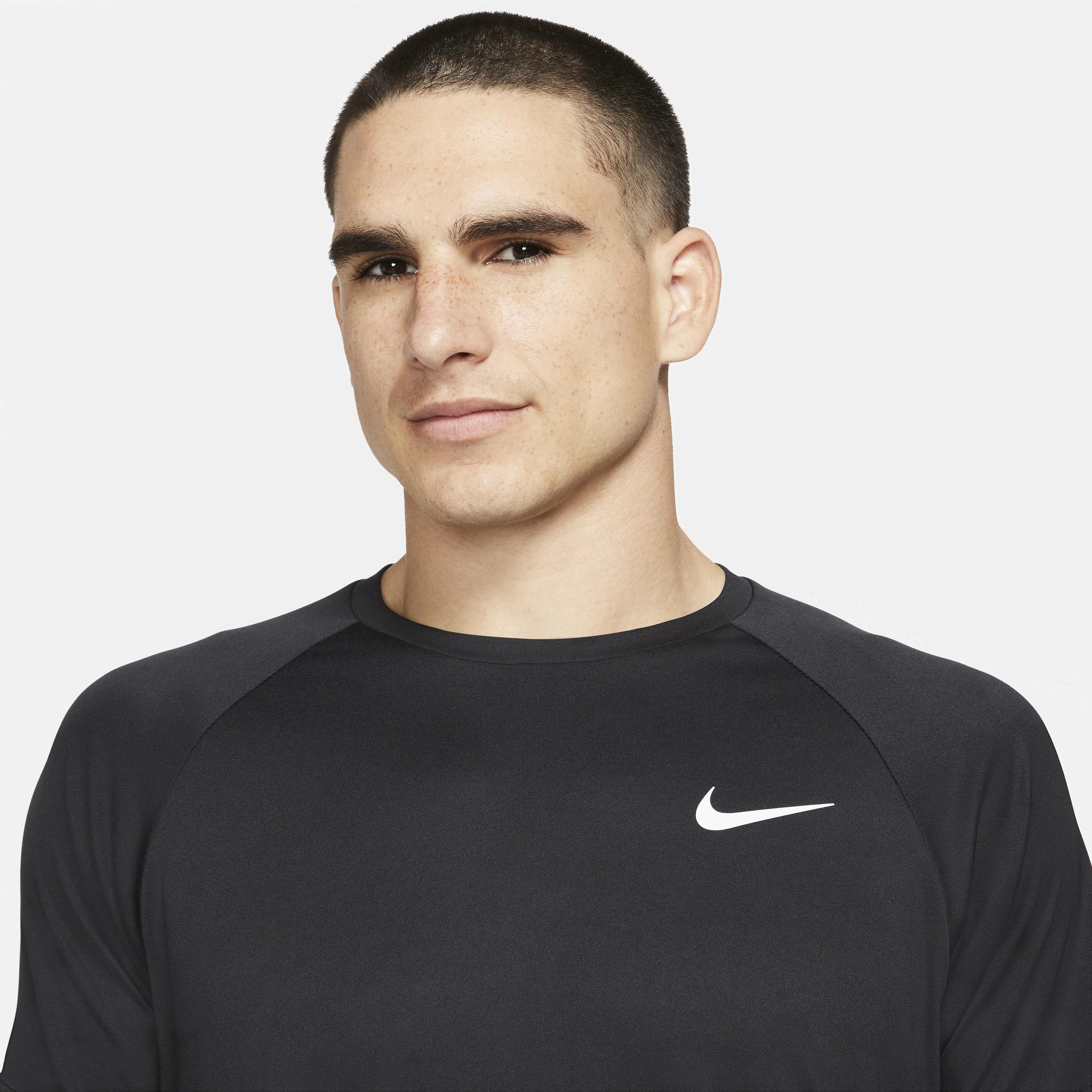 Nike Men's Essential Short-Sleeve Hydroguard Swim Shirt Product Image