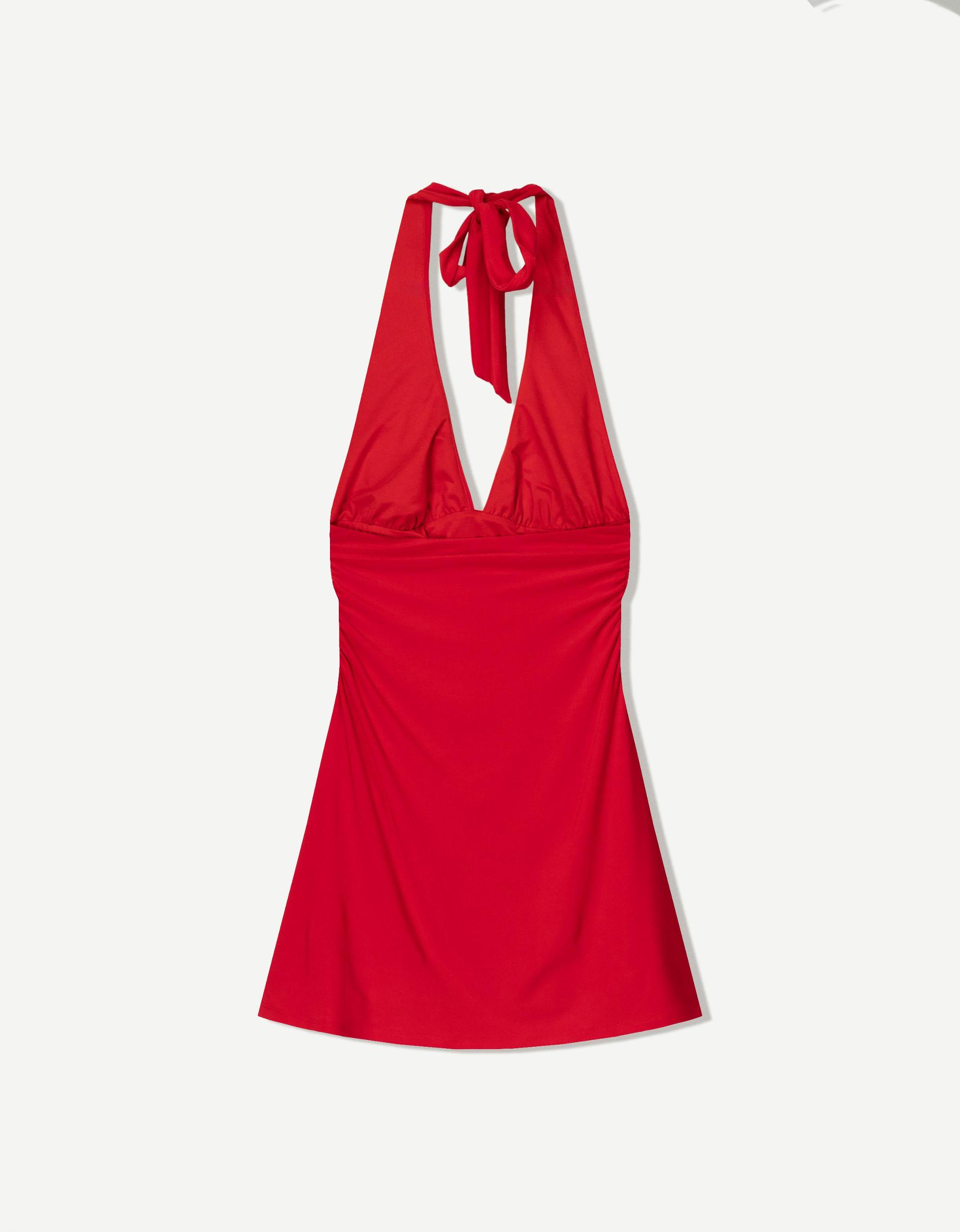 Halter mini dress Product Image