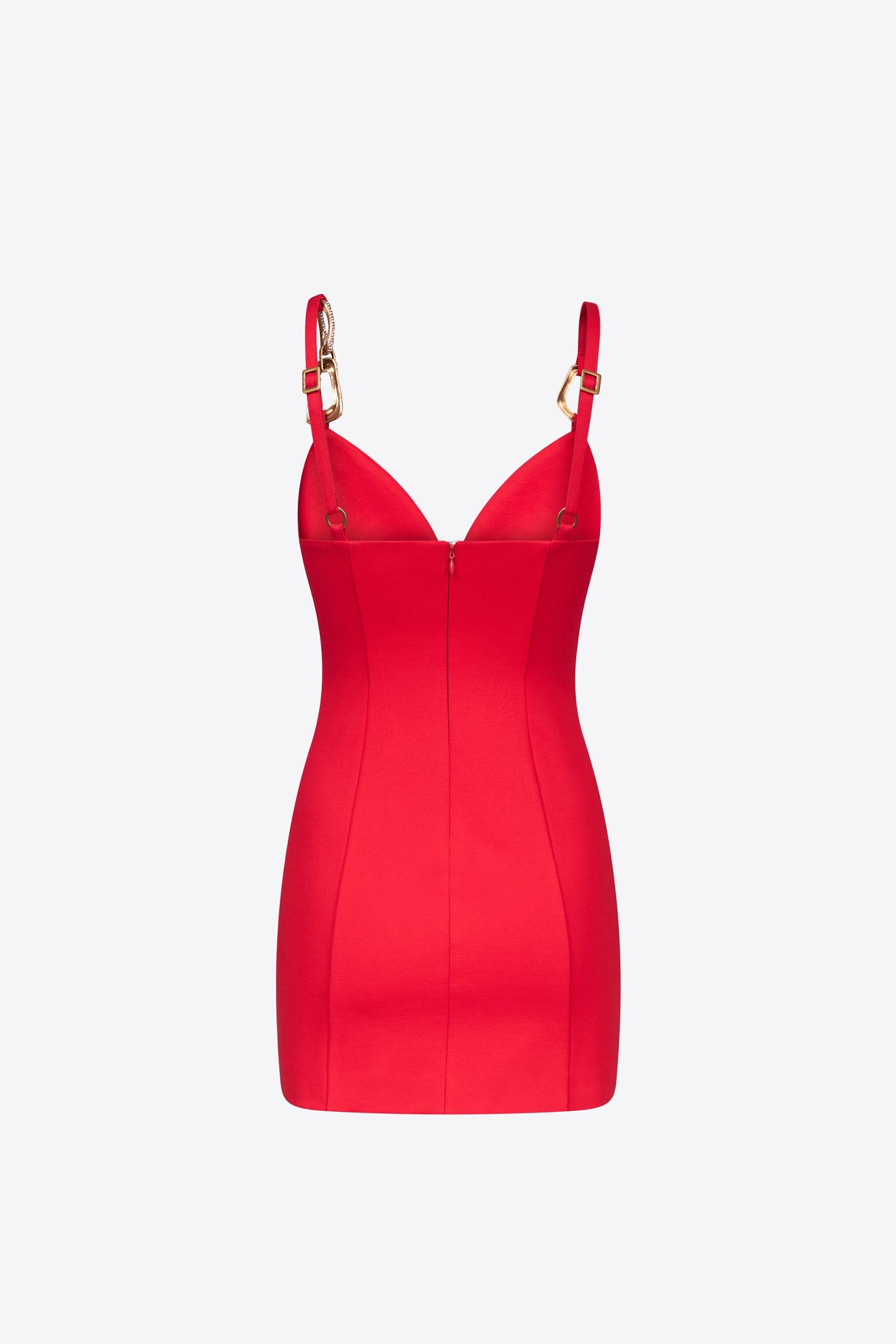 Crystal Link Mini Dress Product Image