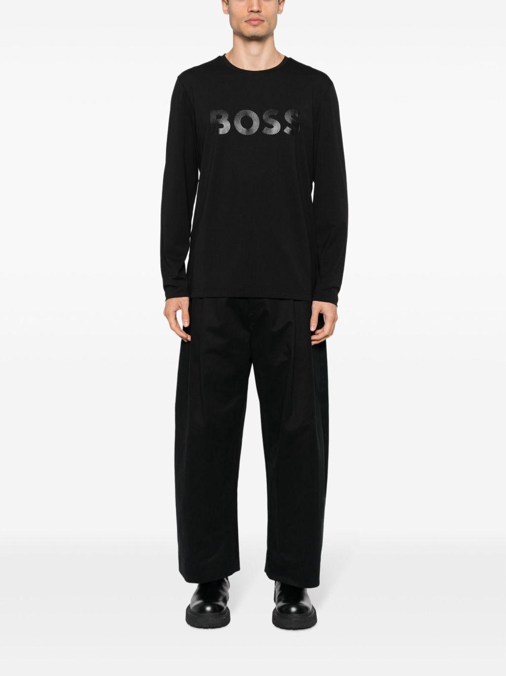 logo-print long-sleeve T-shirt Product Image