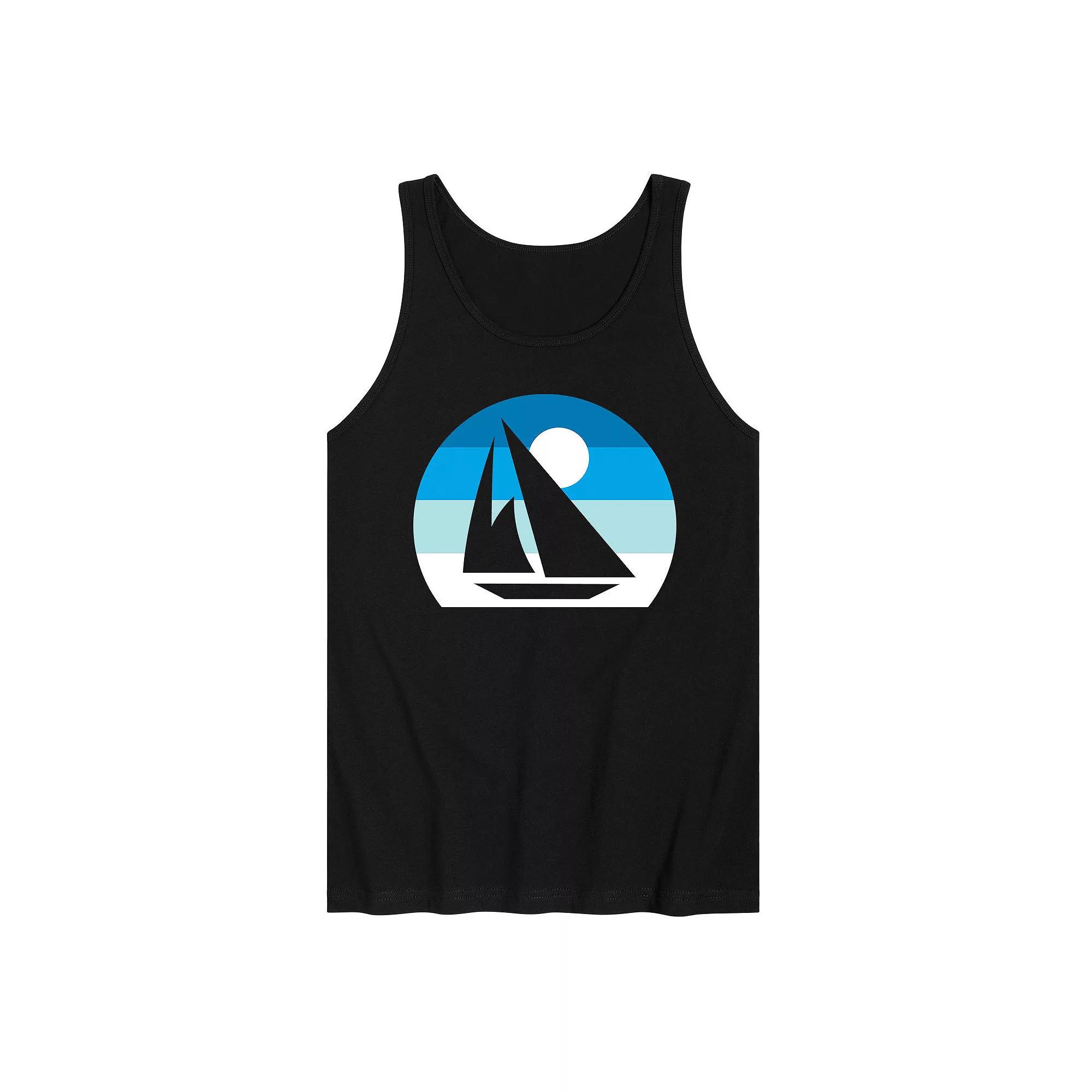 Men's Sailing Sailing Sunset Tank Top,  Product Image