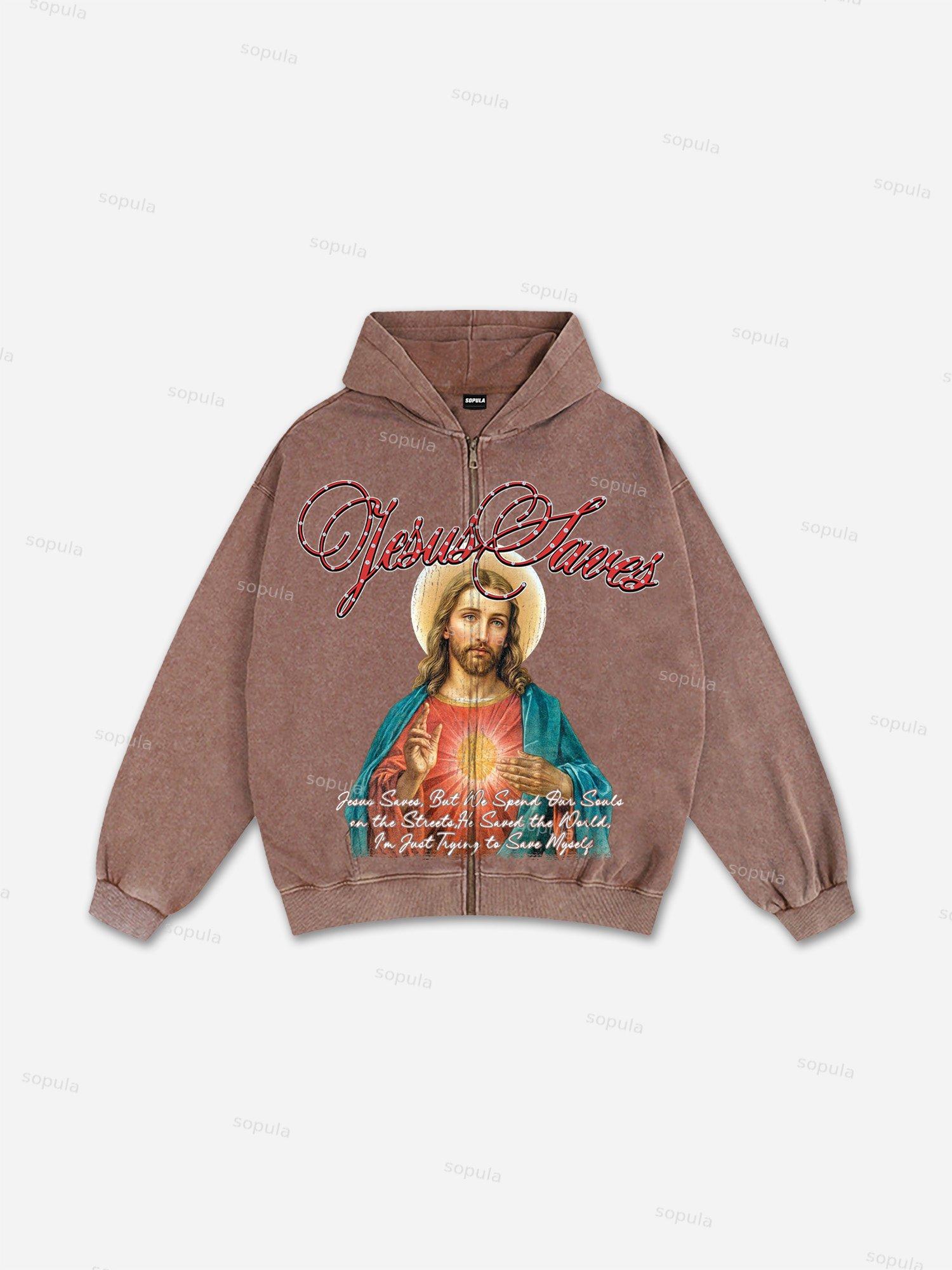 God's Eye Vintage Graphic Distressed Sleeveless Shirts Tank Top Product Image