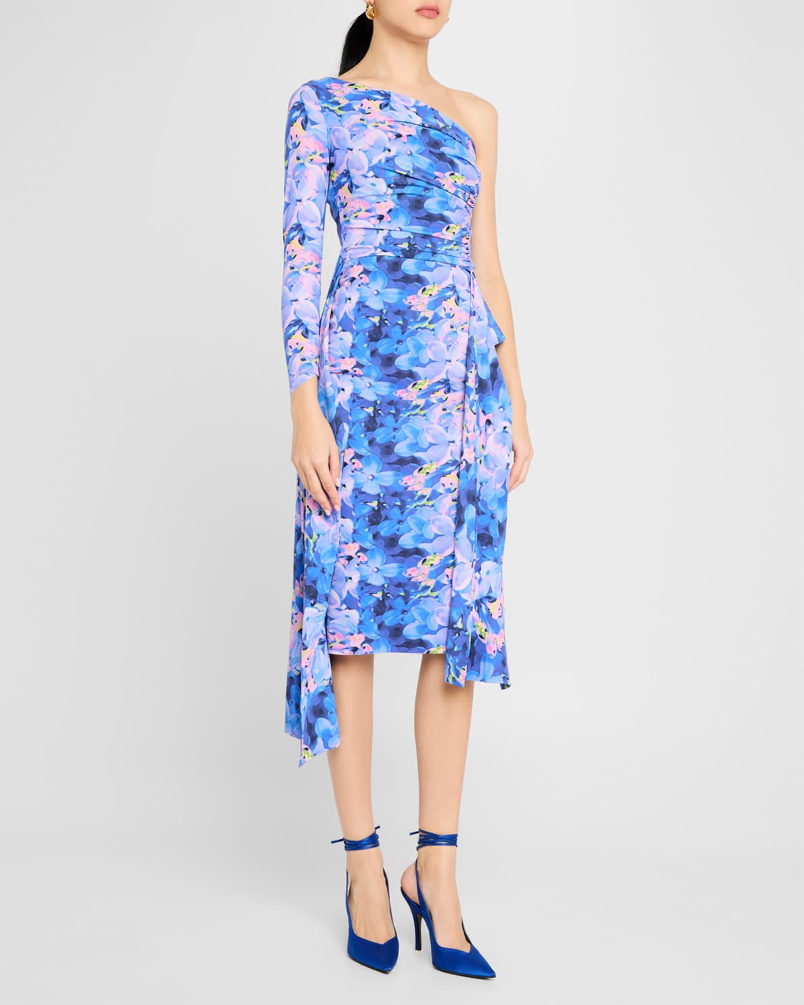 Visa Draped One-Shoulder Dress Product Image