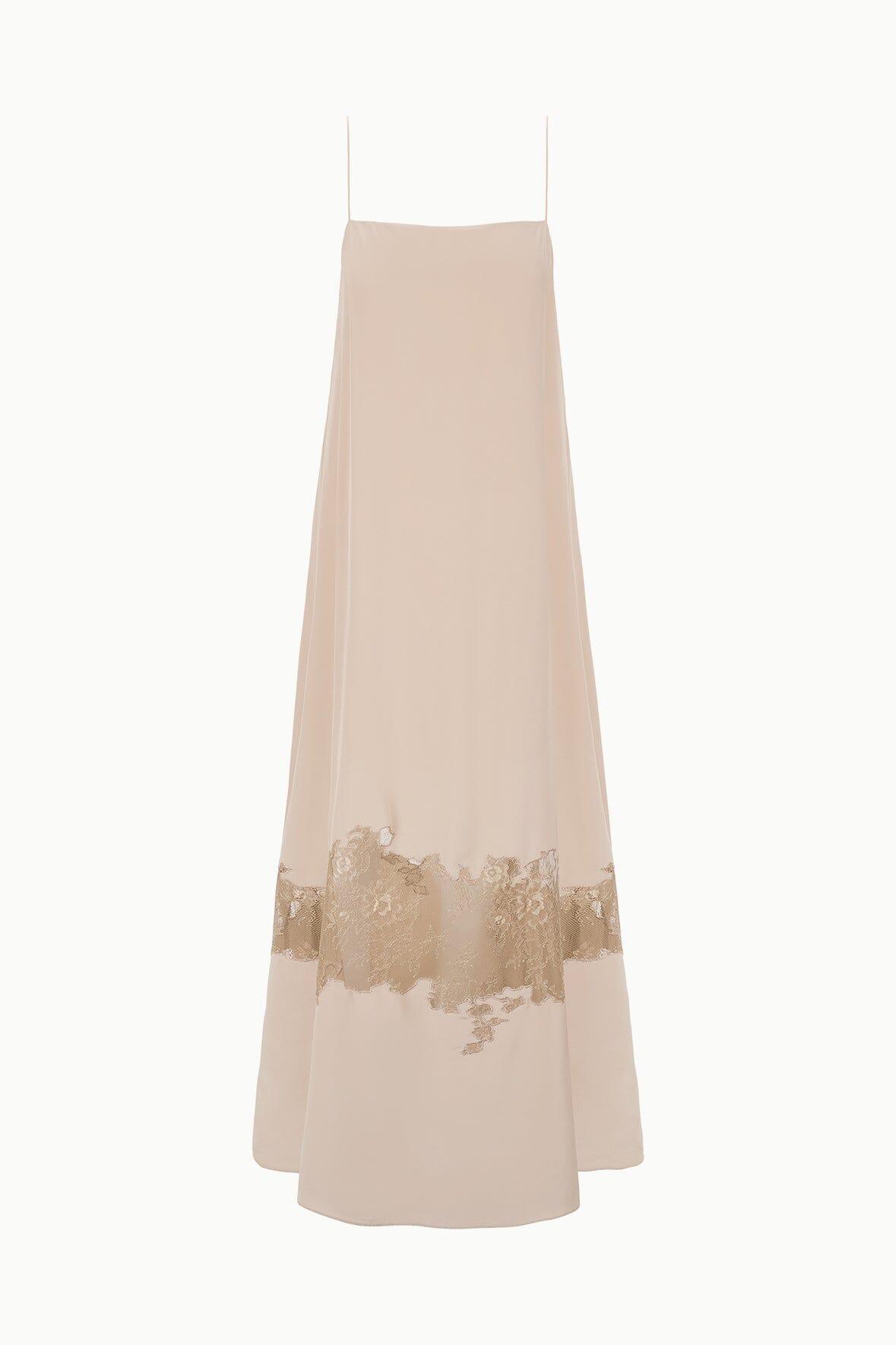 DELFINA SILK DRESS | DUNE Product Image