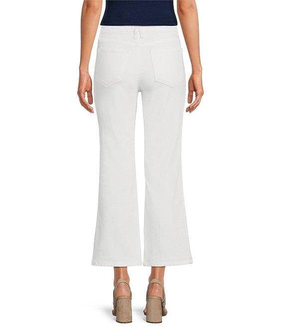 Good American Good Legs Mid Rise Crop Mini Boot Jeans Product Image