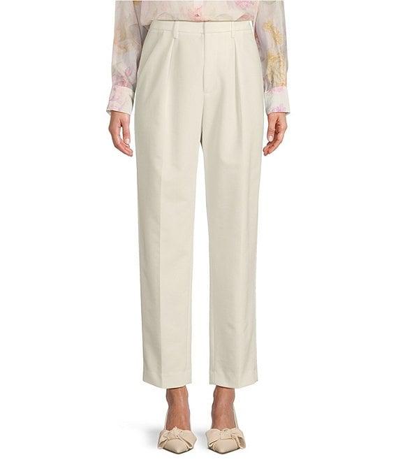 Antonio Melani Crystal Twill Flat Front Pants Product Image