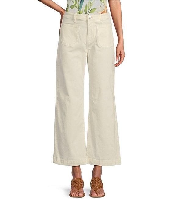 Tommy Bahama Twill Cotton Sailor Wide Leg Stretch Pants Product Image