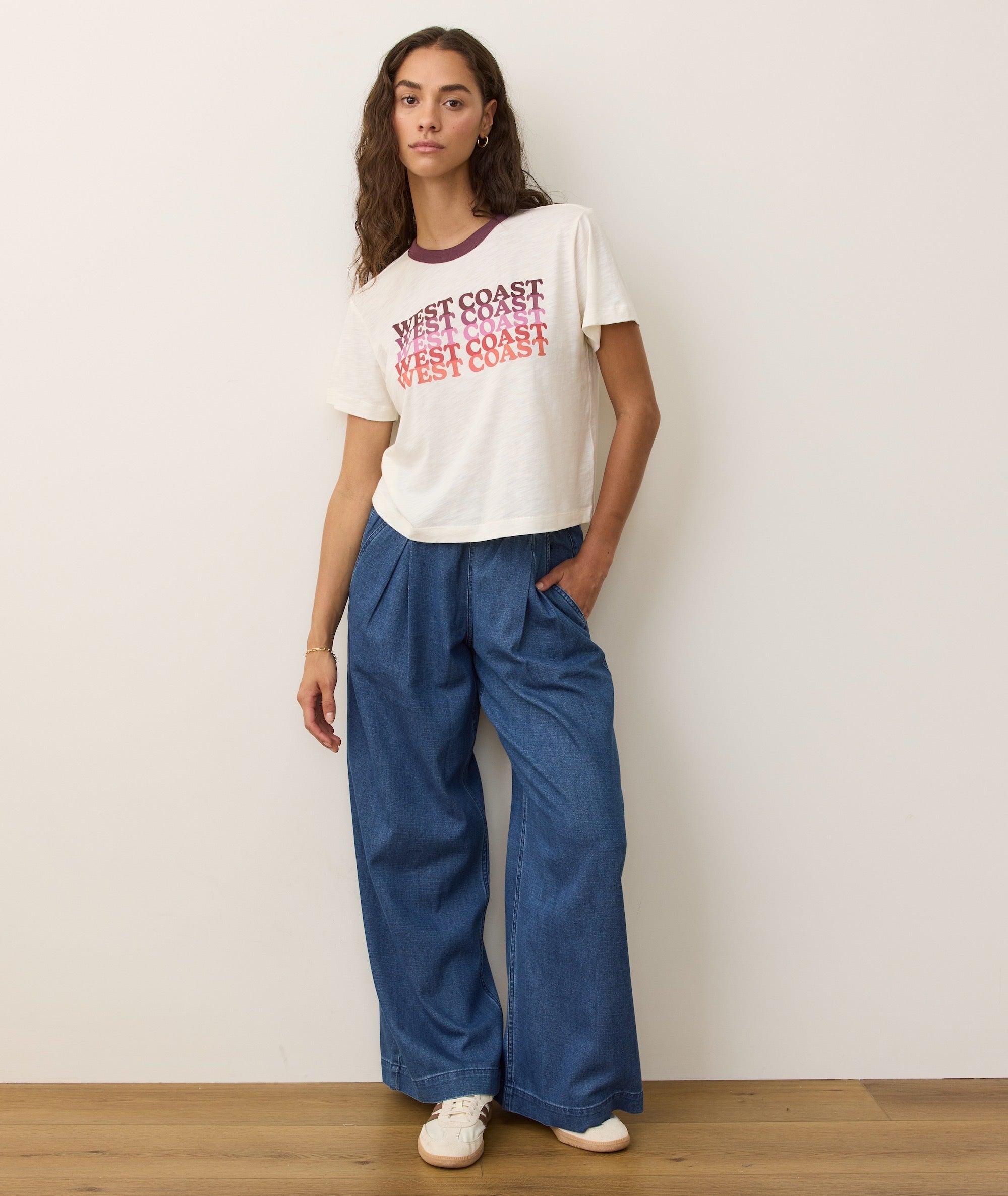 Graphic Cropped Tee Product Image