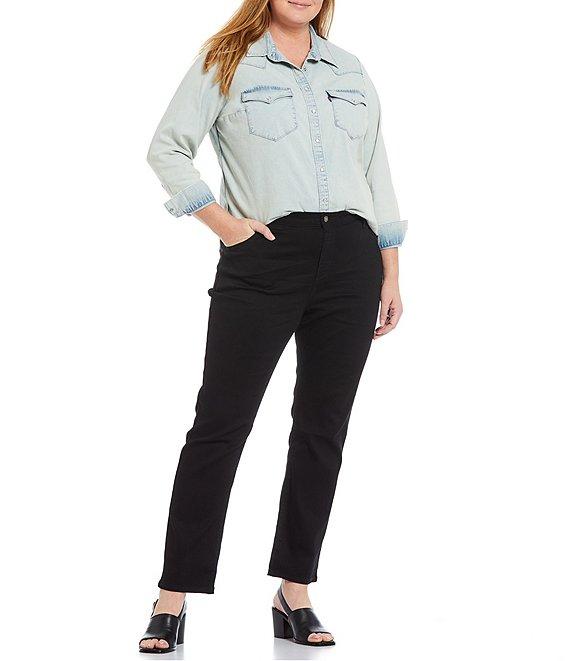 Levi's® Plus Size 724 High Waisted Straight Leg Jeans Product Image