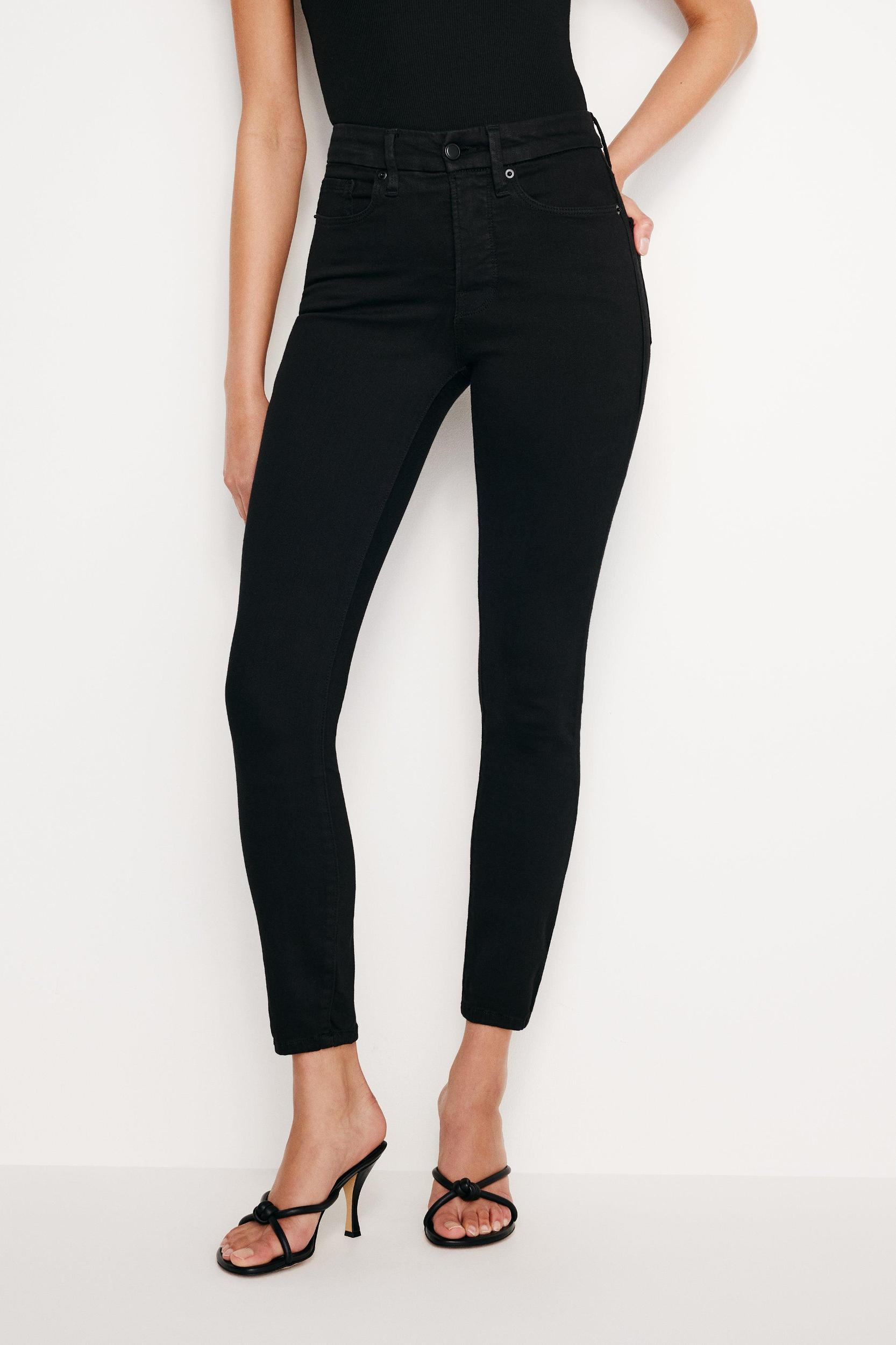 GOOD LEGS SKINNY CROPPED JEANS | BLACK001 Product Image