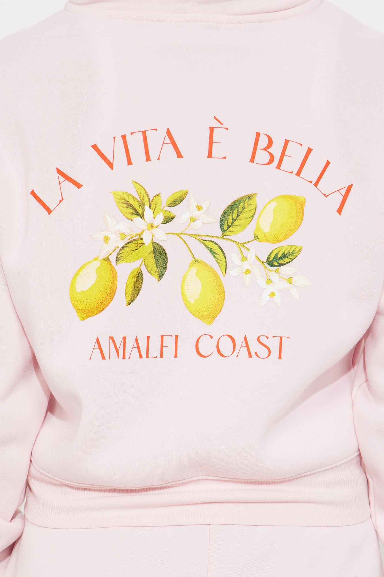 Coastal Taste 3 Piece Fleece Short Set - Lilac Product Image