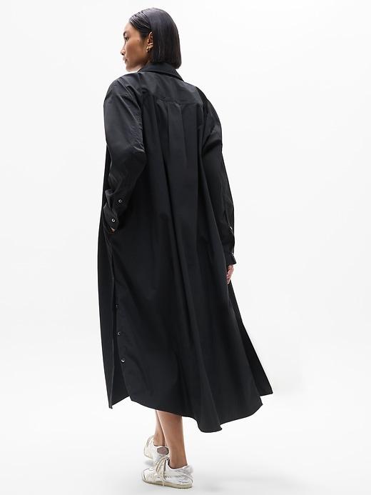 Drift Poplin Long Shirt Dress Product Image