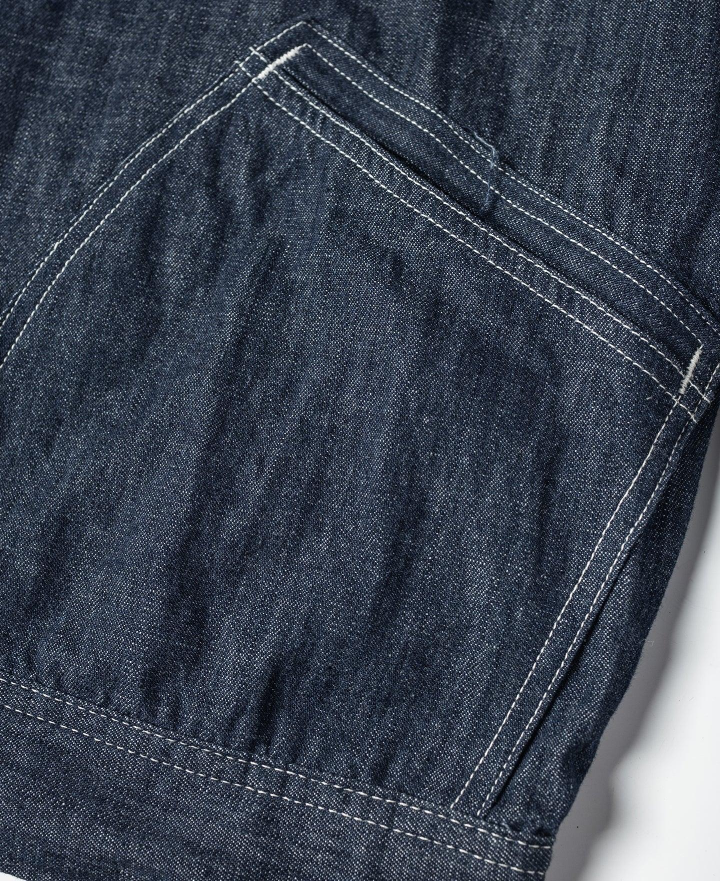 1960s Zip Up Denim Work Jacket Product Image