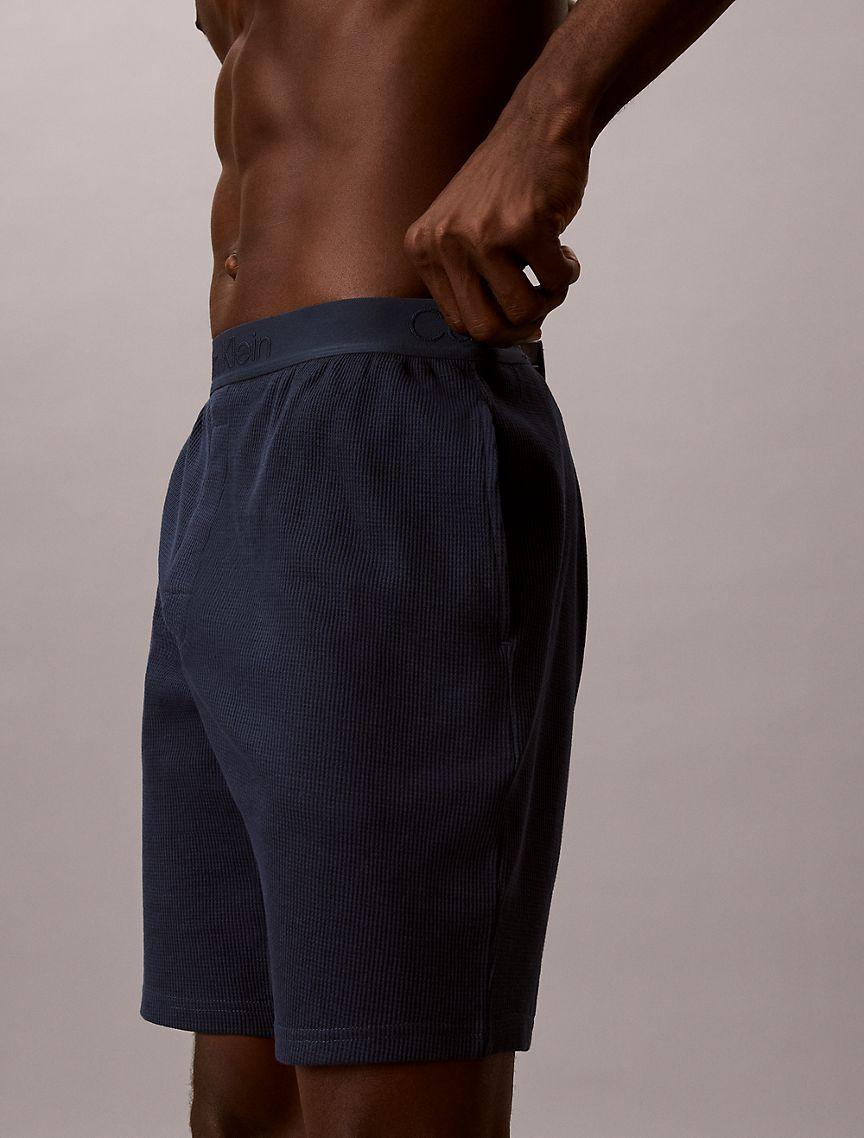 Waffle Knit Sleep Shorts Product Image