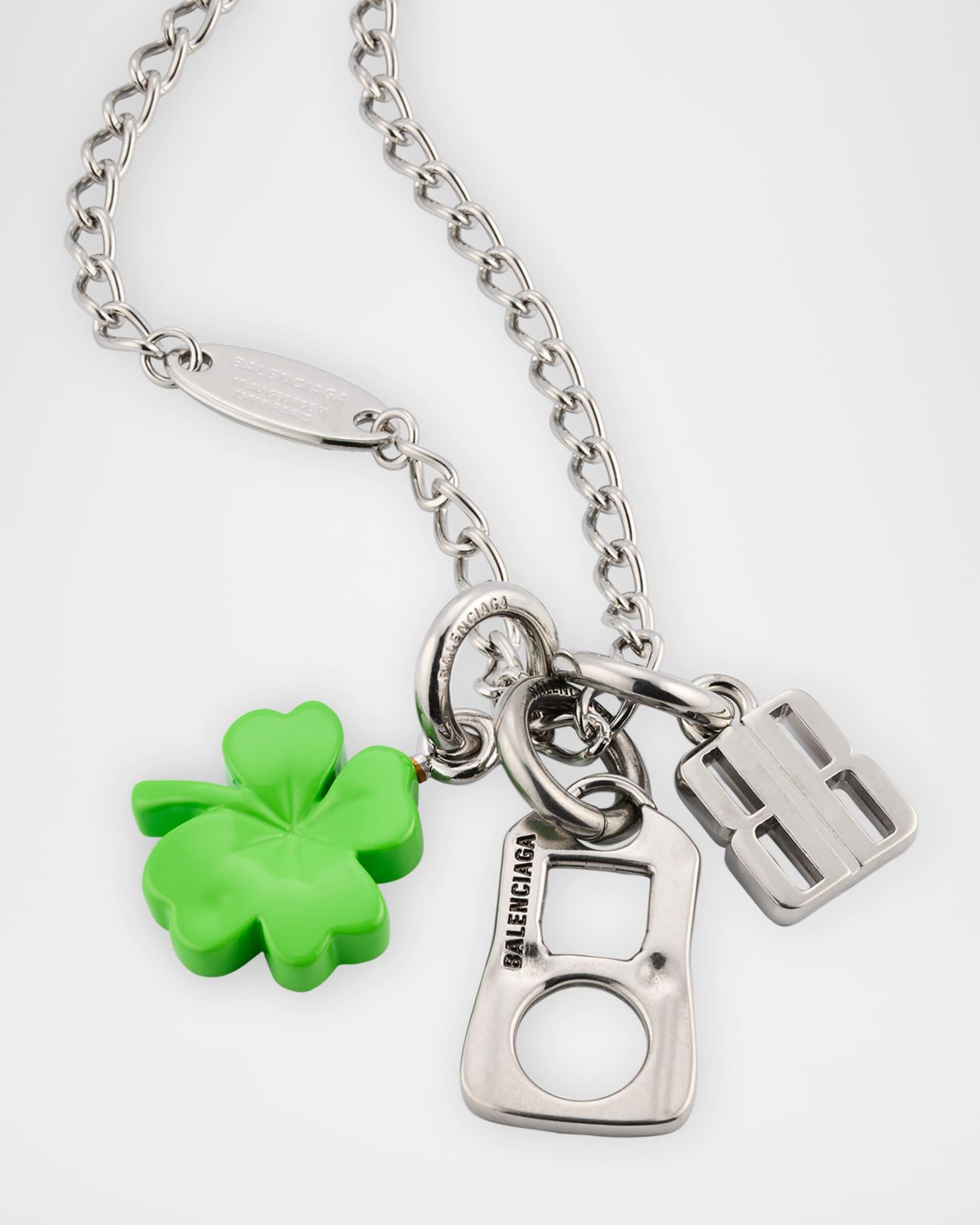 Carousel Clover Collector Charm Necklace Product Image